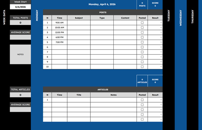 Post Tracker